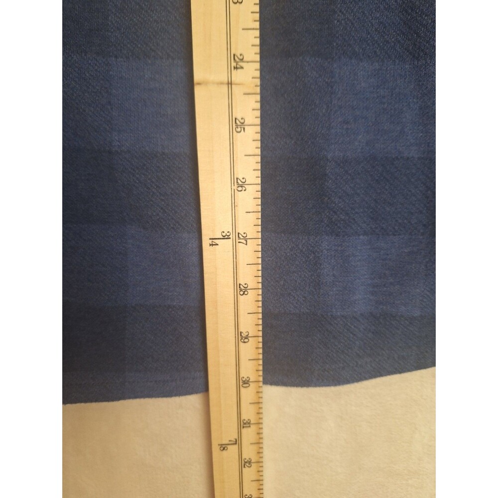 Flag & Anthem Madeflex Flannel Shirt Mens Size XL Button Up Plaid Blue Soft - Picture 5 of 12